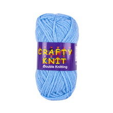 Load image into Gallery viewer, Light Blue - Crafty Knit Double Knitting Wool