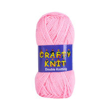 Load image into Gallery viewer, Light Pink - Crafty Knit Double Knitting Wool