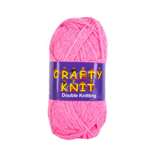 Load image into Gallery viewer, Pink - Crafty Knit Double Knitting Wool