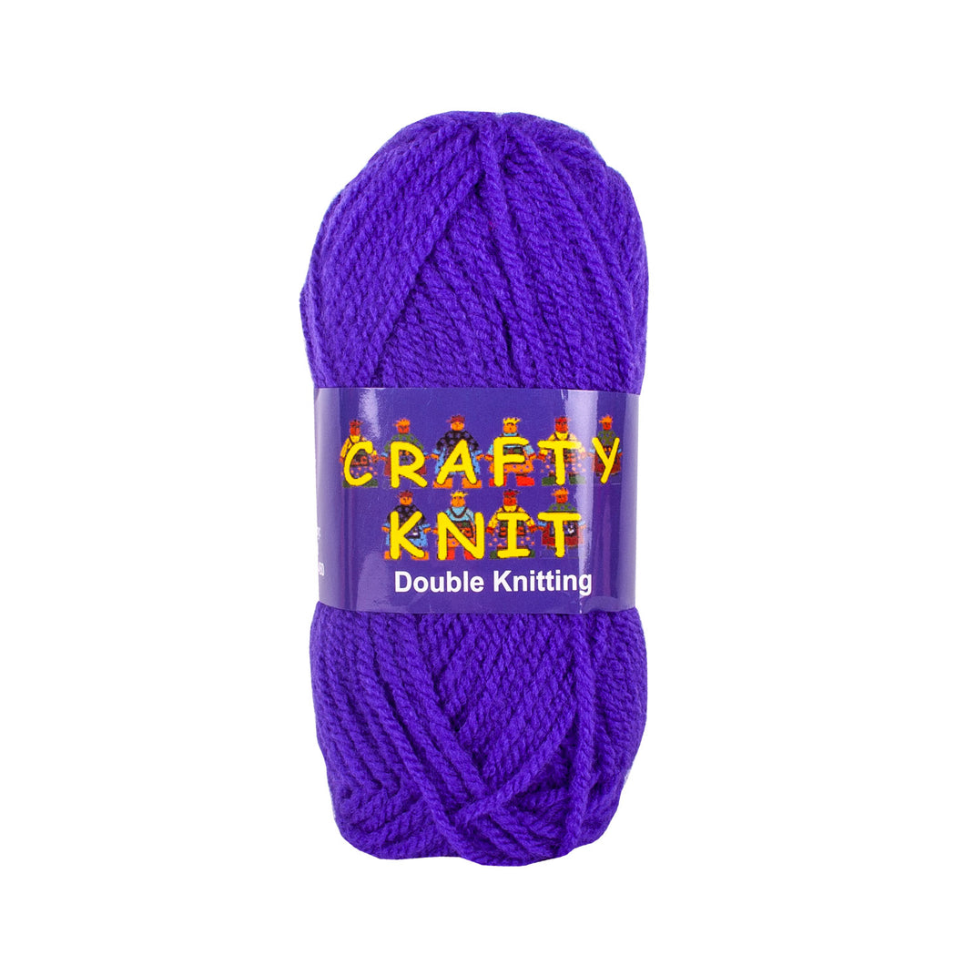 Purple - Crafty Knit Double Knitting Wool