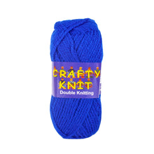 Load image into Gallery viewer, Royal Blue - Crafty Knit Double Knitting Wool