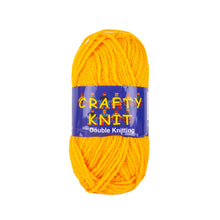 Load image into Gallery viewer, Yellow - Crafty Knit Double Knitting Wool
