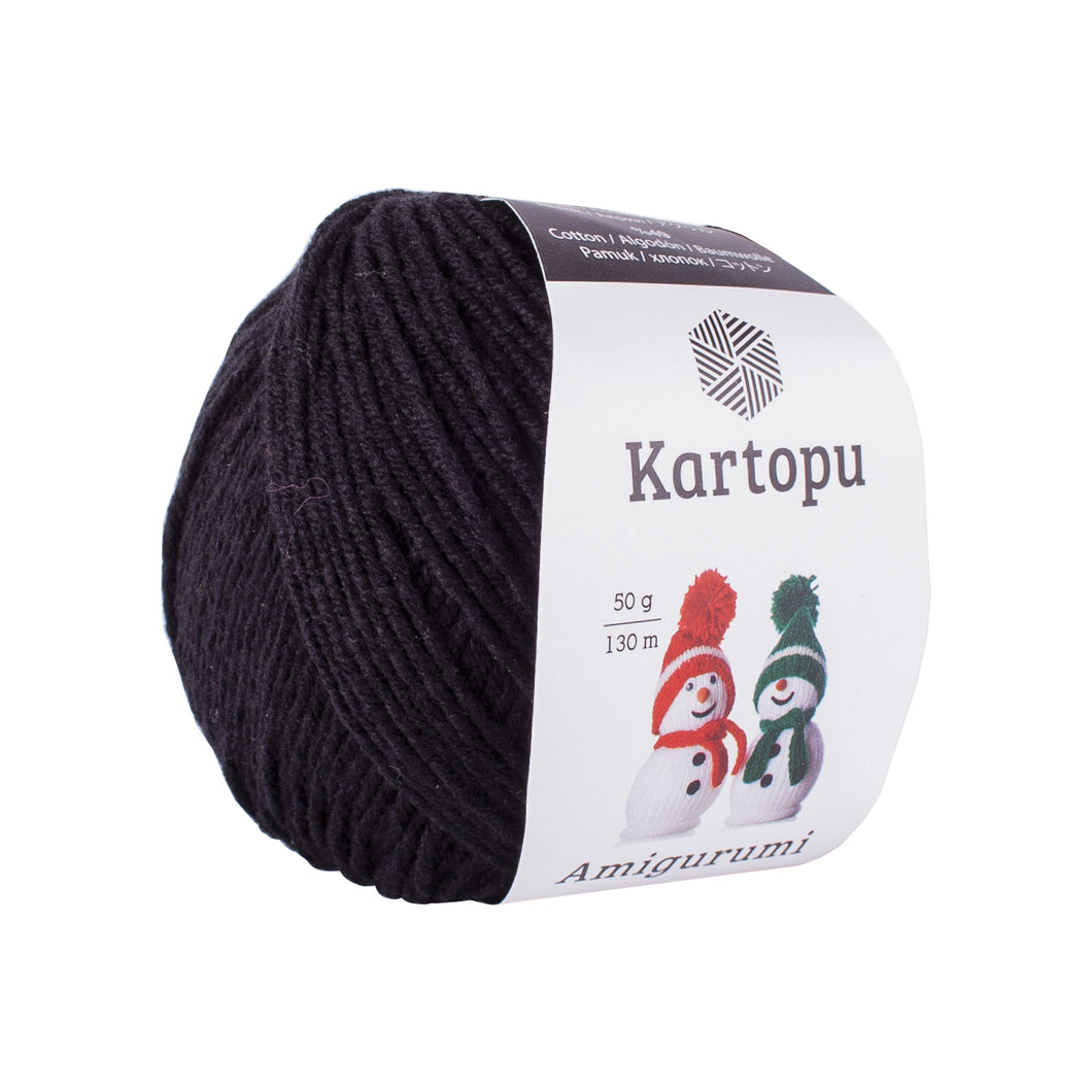 Black - Amigurumi Crochet Yarn
