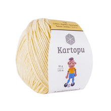 Load image into Gallery viewer, Pale Yellow - Amigurumi Crochet Yarn

