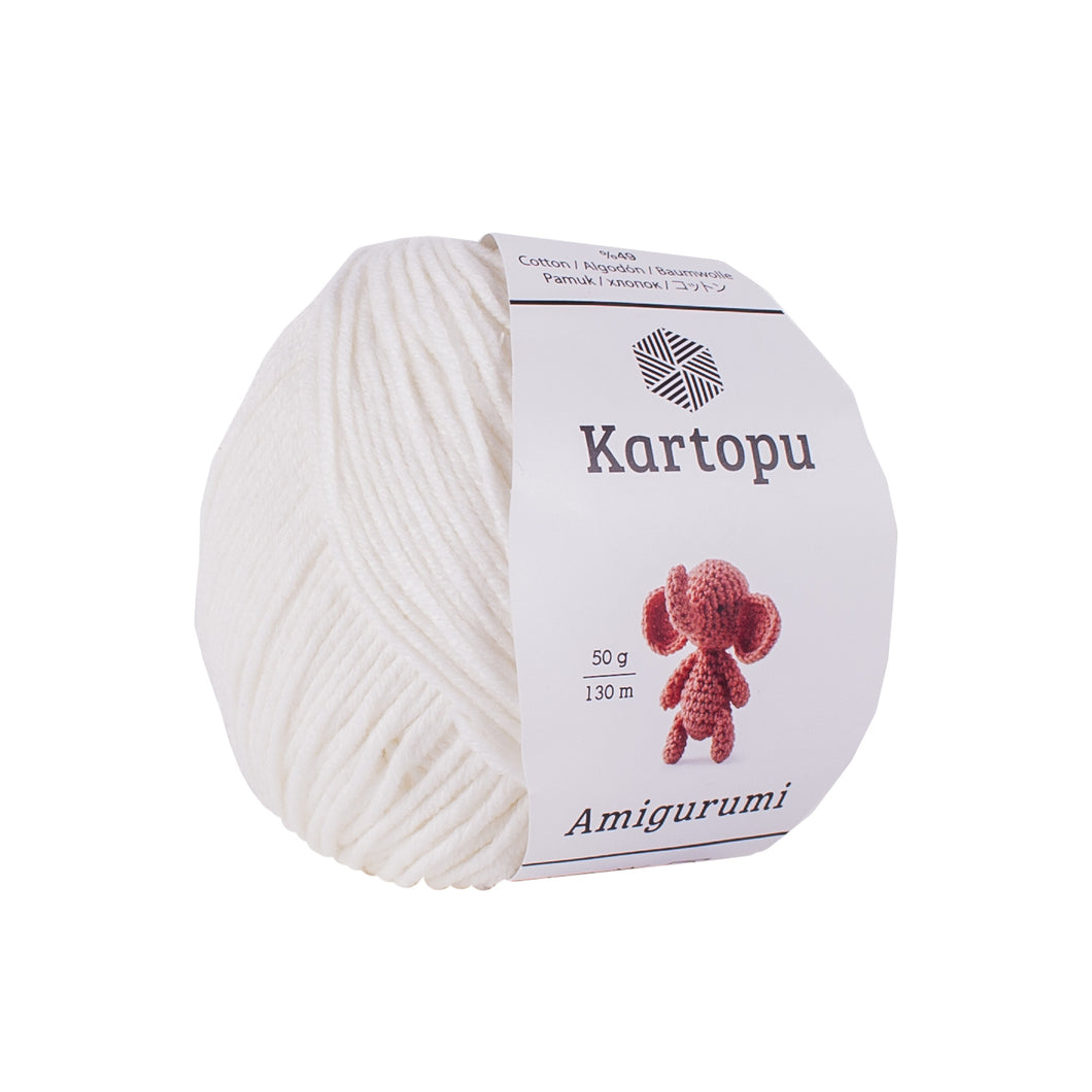 White - Amigurumi Crochet Yarn