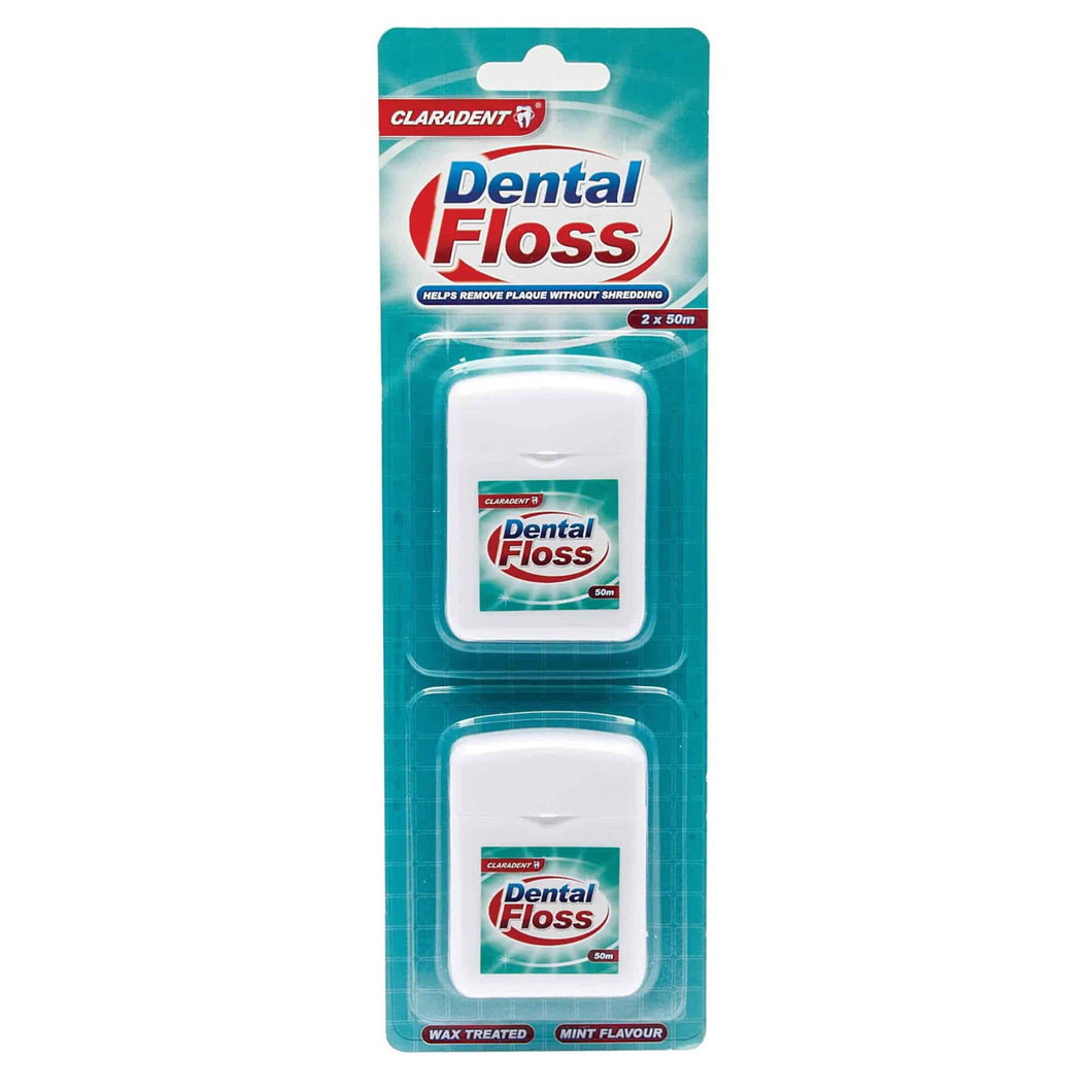 Dental Floss 50m x 2 Pack