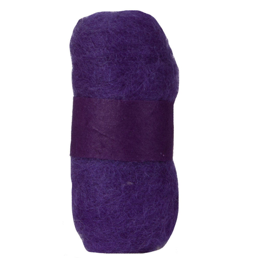 Habico Felting Fibre Wool (Selection Of 30 Colours)