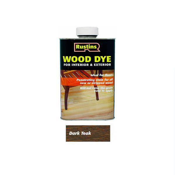 Wood Dye Interior & Exterior Stain dark teak