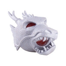 Load image into Gallery viewer, Dragon Head Squishy Silver 
