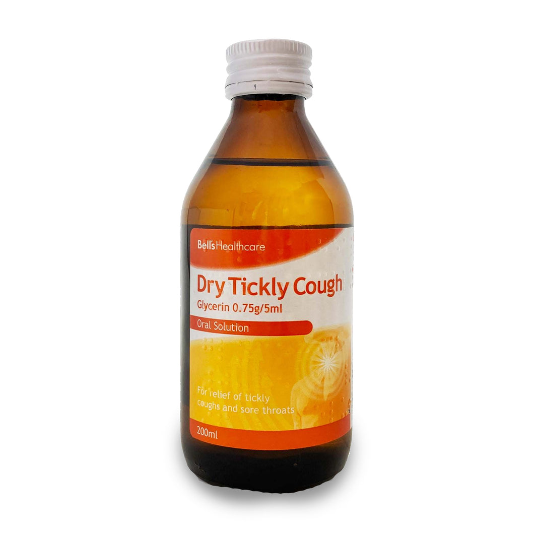Bells Dry Tickly Cough Mixture 200ml