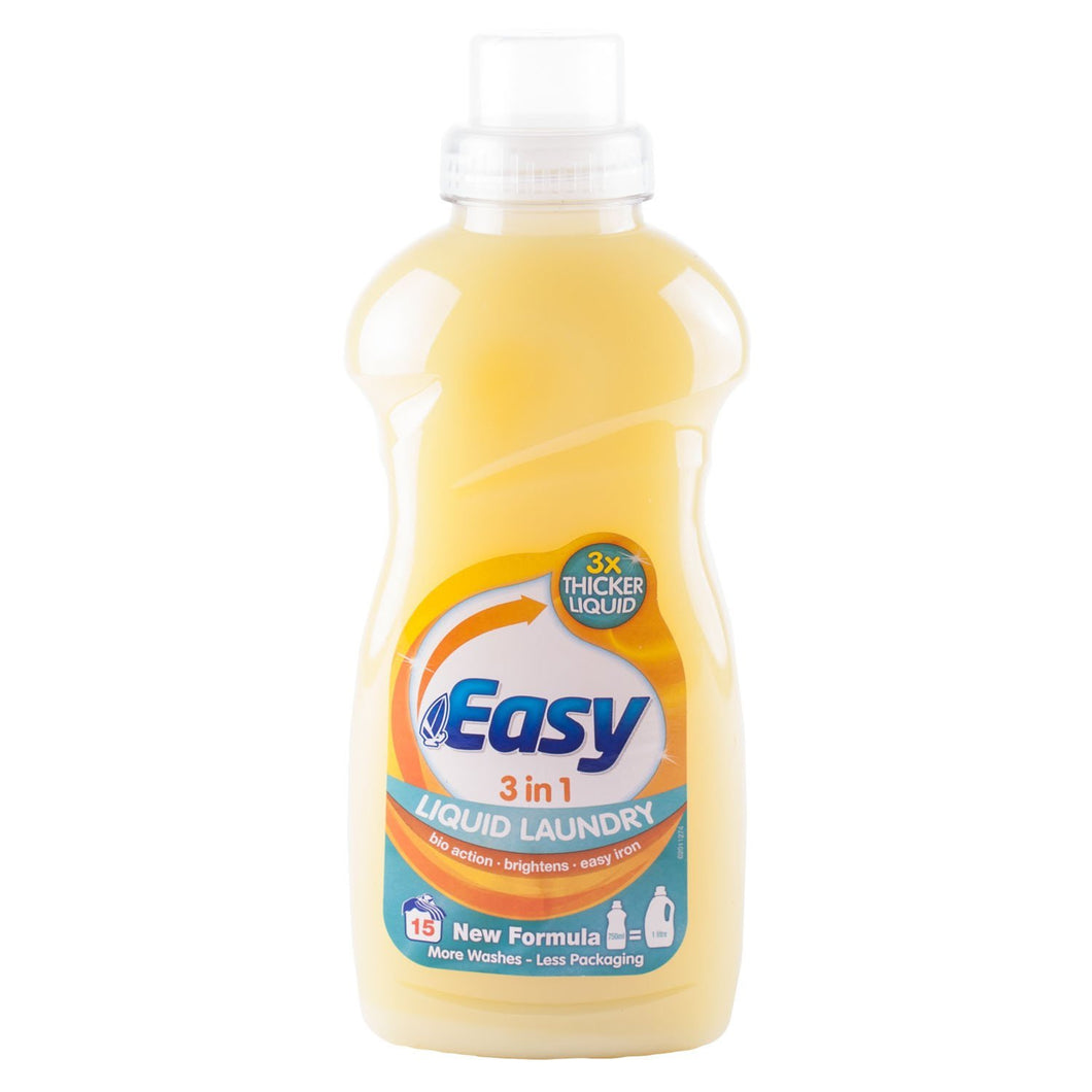 Easy 3-in-1 Liquid Laundry Detergent 750ml