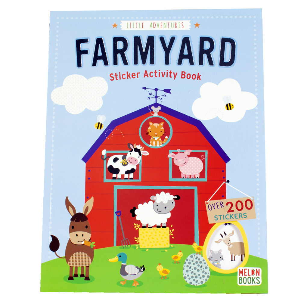 Farmyard & Unicorn Sticker Activity Books