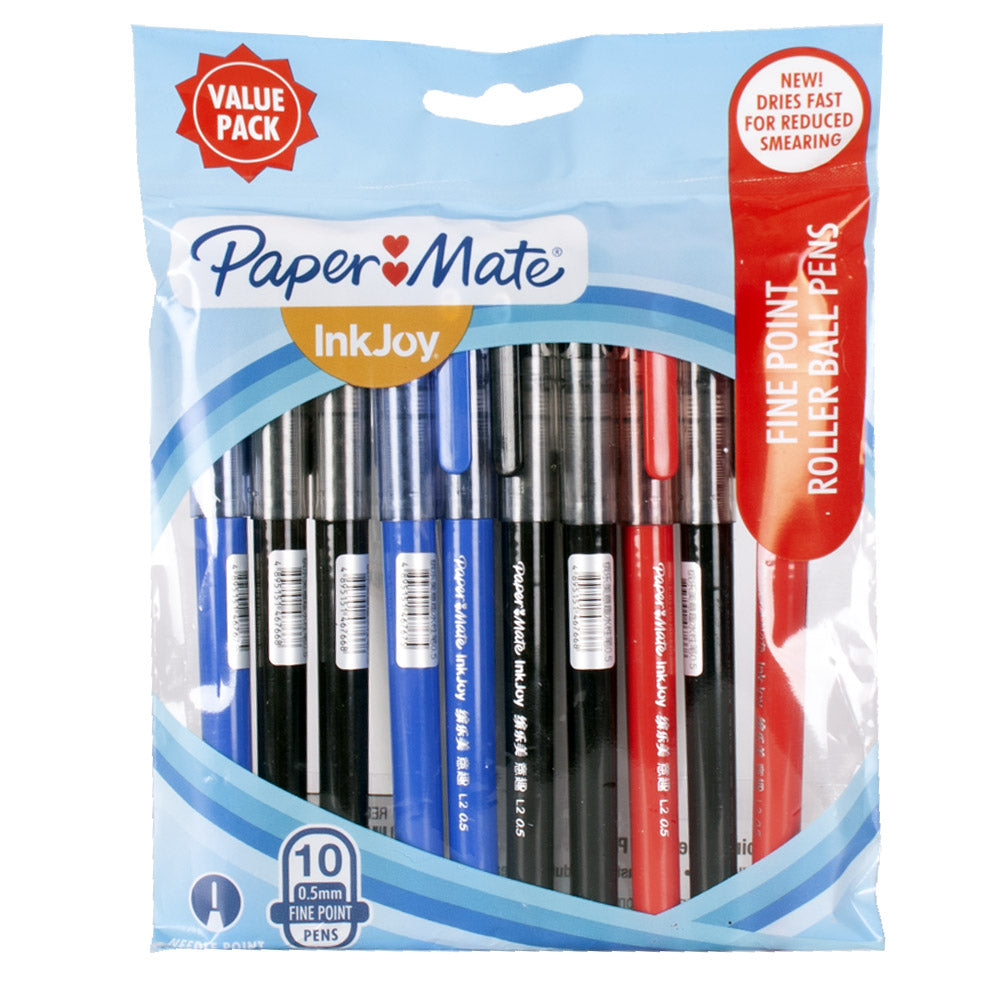 Paper Mate Fine Point Roller Ball Pens