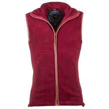 Load image into Gallery viewer, Rydale Harpham Fleece Bodywarmer Country Red
