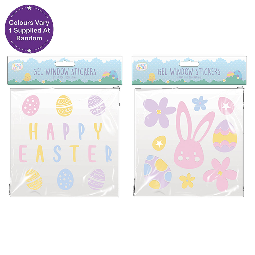 Easter Gel Window Stickers Decoration