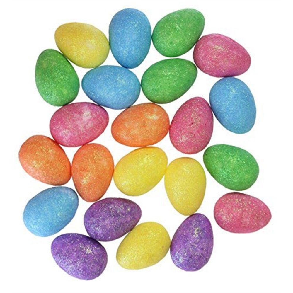 Decorative Glitter Easter Eggs
