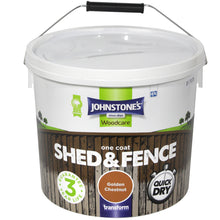 Load image into Gallery viewer, Johnstone&#39;s Woodcare One Coat Shed Fence 5L
