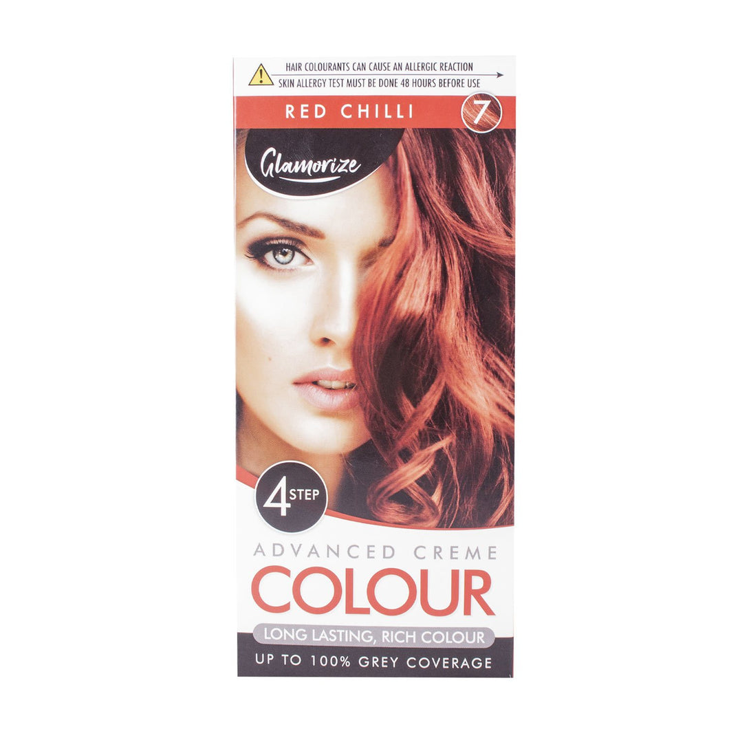 Glamourize Red Chili Advanced Creme Colour Hair Dye