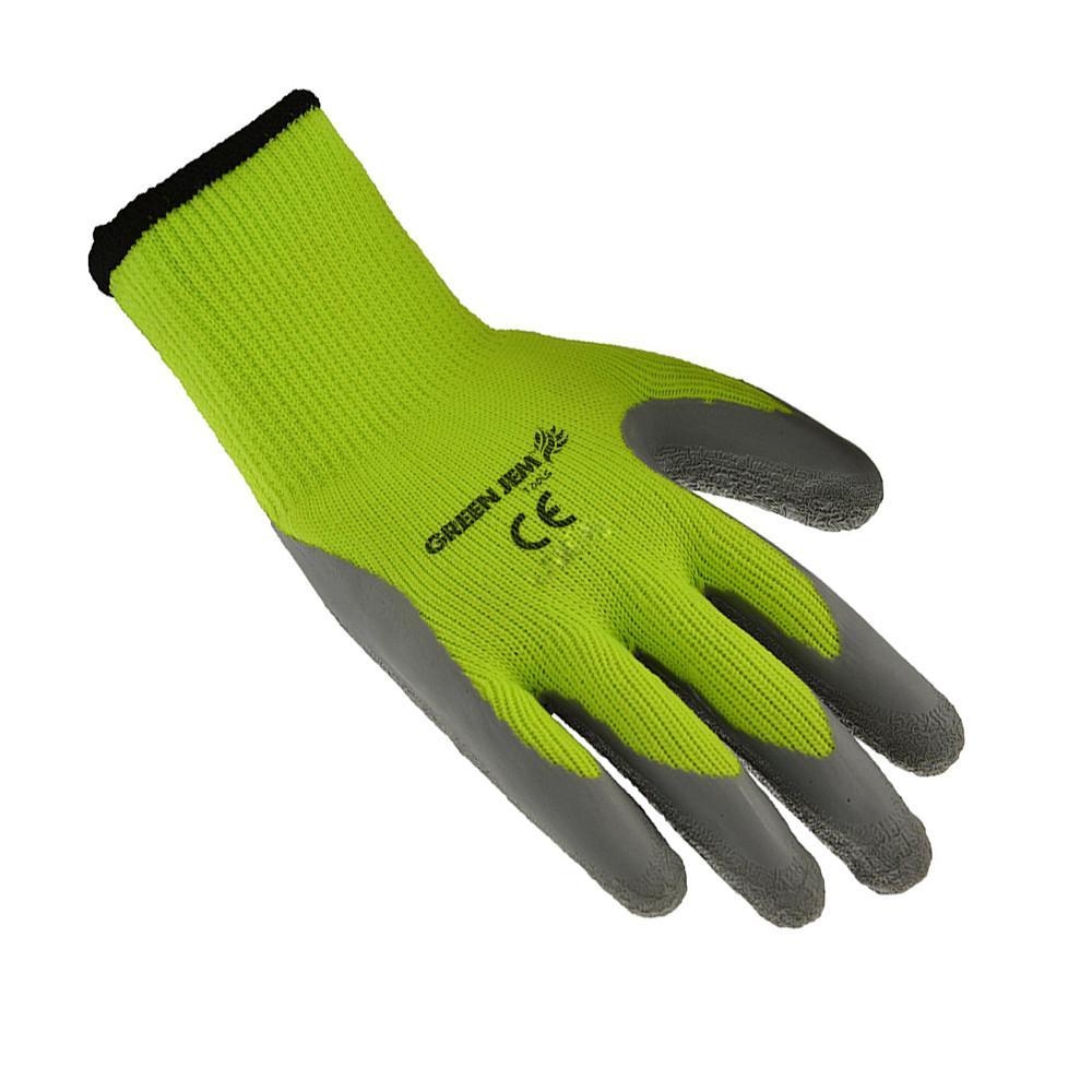 Hi Vis Yellow Medium Gloves