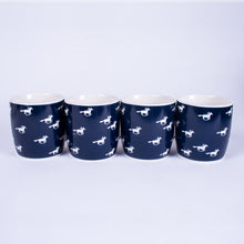 Load image into Gallery viewer, Rydale Wistow Mug Sets Horse Navy
