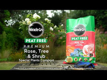 Load and play video in Gallery viewer, Miracle-Gro Rose, Tree &amp; Shrub Peat Free Compost 40L
