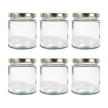 Load image into Gallery viewer, Gold Screw Top Preserve Jars 6 Pack