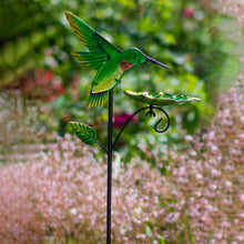 Load image into Gallery viewer, Hummingbird Bird Feeder Stake 76cm
