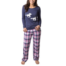Load image into Gallery viewer, Rydale Peggy Pyjamas Horse Sally Pink
