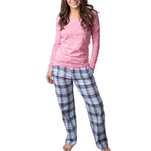 Load image into Gallery viewer, Rydale Peggy Pyjamas Polka Dot Sally Blue
