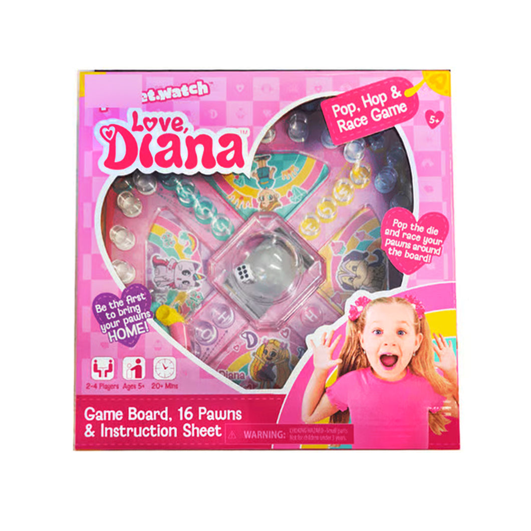 Love Diana Pop-up Board Game