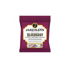 Load image into Gallery viewer, Jakemans Blueberry Menthol Lozenges 73g x 12
