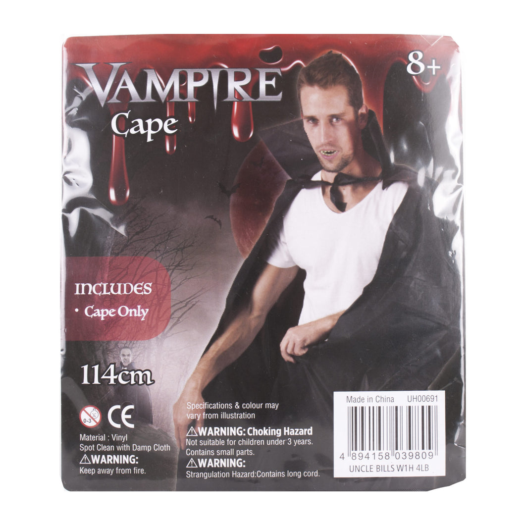 Vinyl Vampire Adult Cape