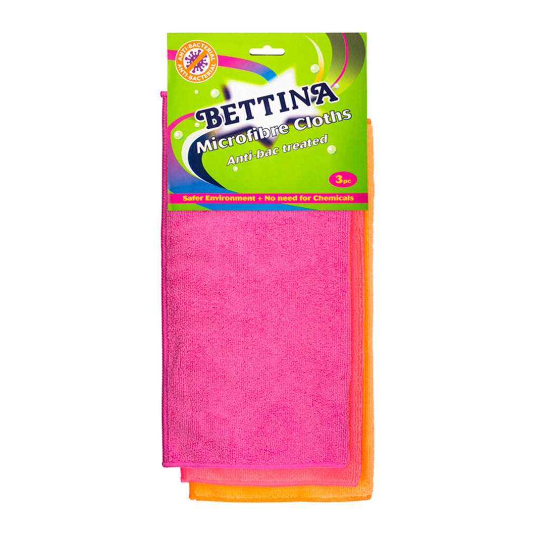 Bettina Anti-bac Microfibre Kitchen Cloth 3 Pack