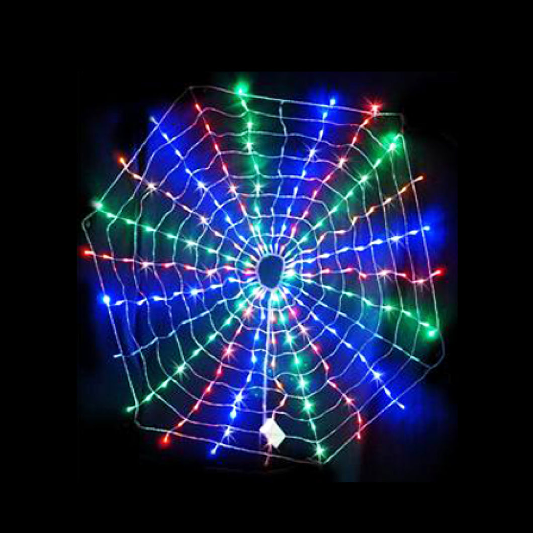 Spinning Net Lights
