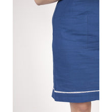 Load image into Gallery viewer, Rosie Navy Summer Shift Dress
