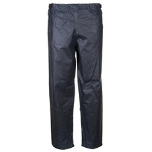 Load image into Gallery viewer, Waxed Cotton Overtrousers navy
