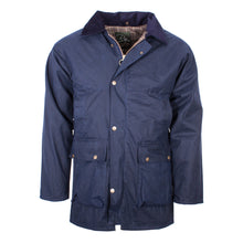 Load image into Gallery viewer, Rydale Thirsk Wax Jacket Navy
