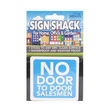 Load image into Gallery viewer, No Door To Door Salesman - Home, Office &amp; Garden Signs
