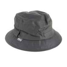 Load image into Gallery viewer, Waxed Cotton Bush Hat olive
