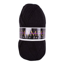 Load image into Gallery viewer, Black - Olympus Double Knitting Wool Yarn 100g
