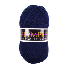 Load image into Gallery viewer, Navy - Olympus Double Knitting Wool Yarn 100g
