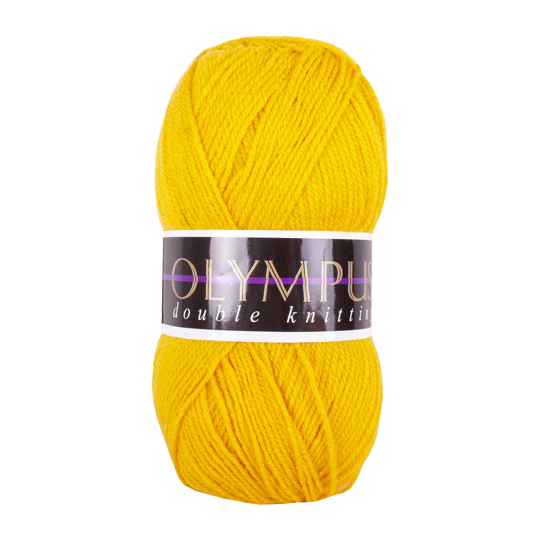Yellow - Olympus Double Knitting Wool Yarn 100g