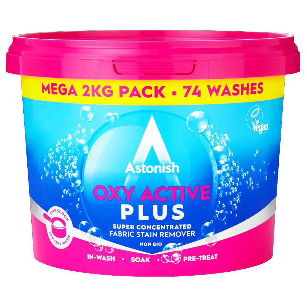 Astonish Oxy Active Plus Fabric Stain Remover 2kg