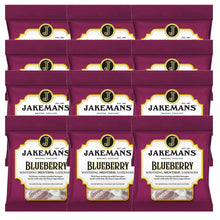 Load image into Gallery viewer, Jakemans Blueberry Menthol Lozenges 73g x 12
