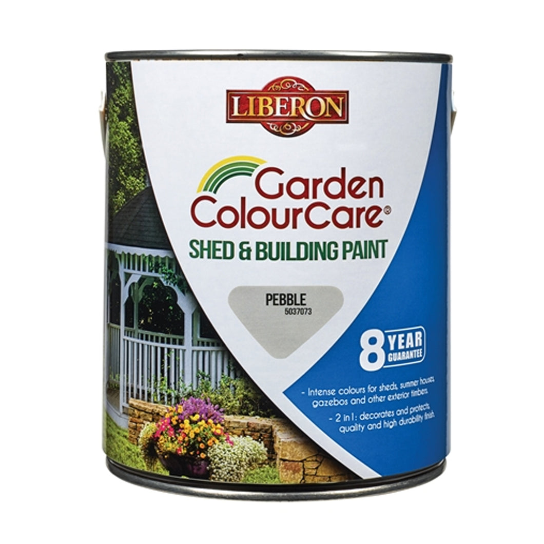 Liberon Pebble Garden Shed & Building Paint 2.5L