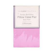 Load image into Gallery viewer, Pink Pillow Case - Classic Collection Luxury Bed Linen
