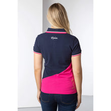 Load image into Gallery viewer, Ladies Cotton Diagonal Polo Shirt

