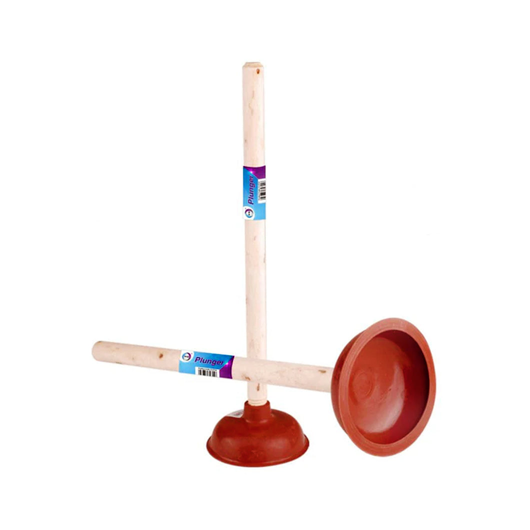 Plunger Rubber With Wooden Handle 50cm
