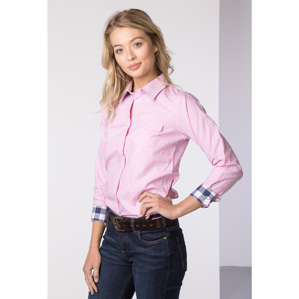 Ladies Hannah Country Shirt - Kate Tweed