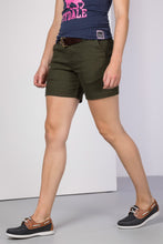 Load image into Gallery viewer, Dark Olive - Ladies Portia Shorts
